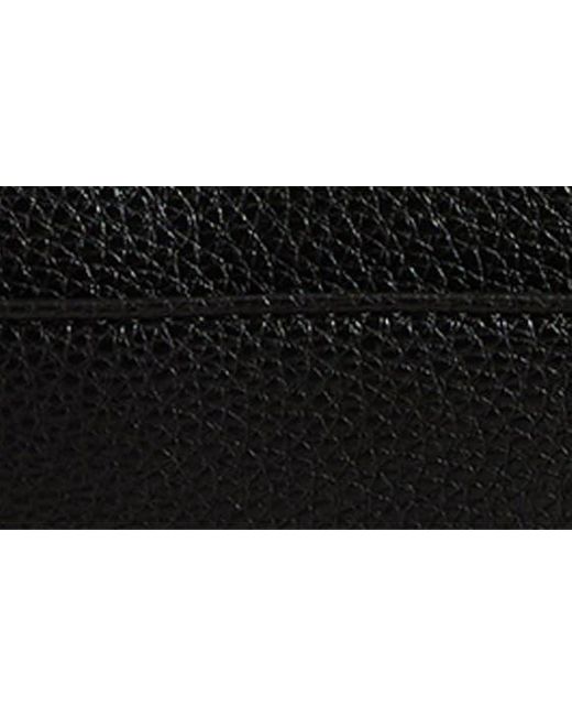 Ted Baker Black Fabe Faux Leather Belt Bag for men