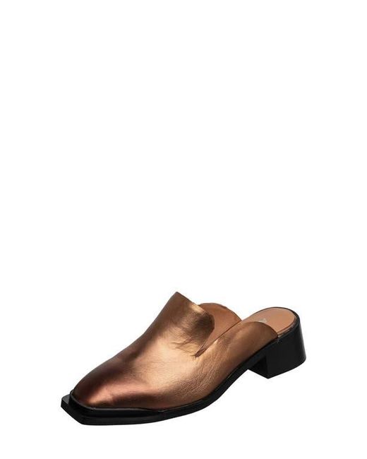 Antelope Brown Harmony Leather Mule