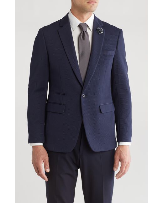 Tahari Blue Slim Fit Sport Coat for men
