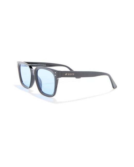 DIFF Blue Rhett 51Mm Square Sunglasses for men