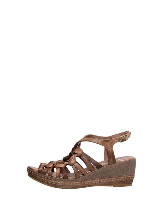 Antelope Brown Genna Platform Wedge Sandal