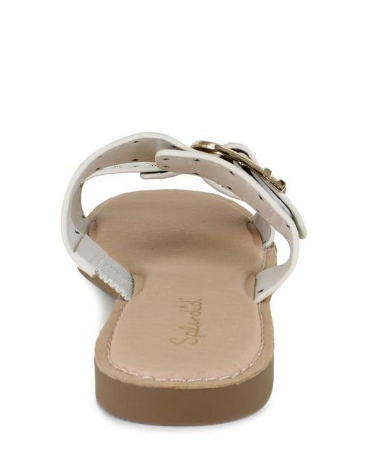 Splendid White Leena Slide Sandal