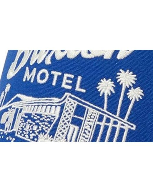 Brixton Blue Motel Netplus Snapback Baseball Cap