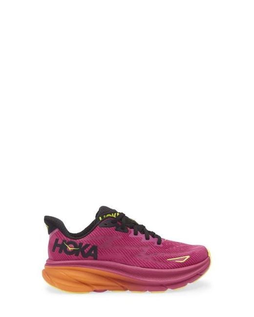 Hoka One One Purple Clifton 9 Running Shoe