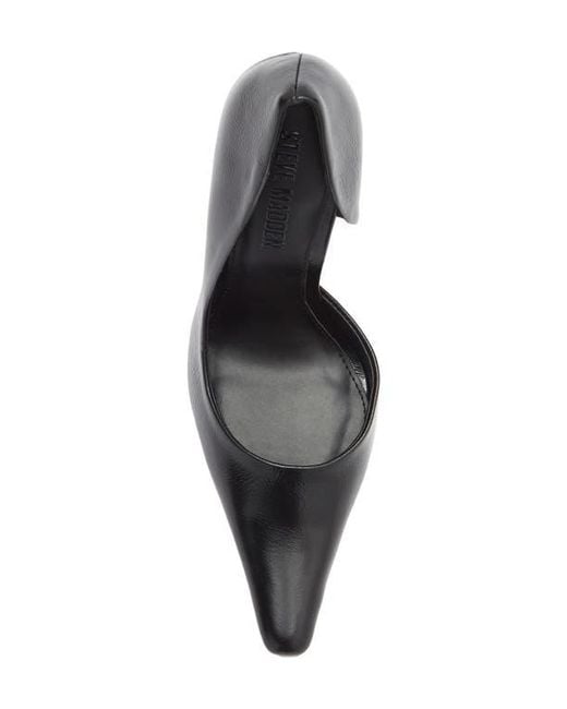 Steve Madden Black Elegant Pointed Toe D'Orsay Pump