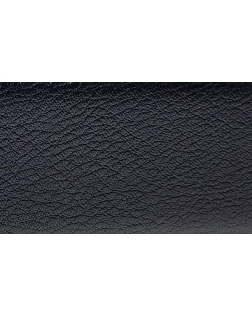 Nike Black Pebble Grain Faux Leather Belt for men