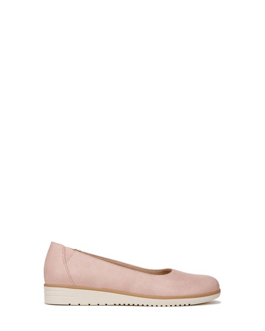 SOUL Naturalizer Pink Idea Ballet Wedge Slip-on Flat