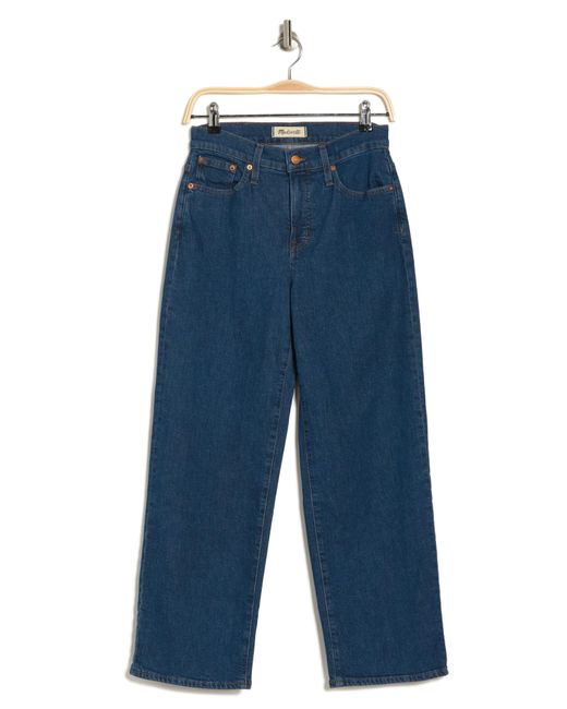 Madewell Blue The Perfect Wide Leg Jeans