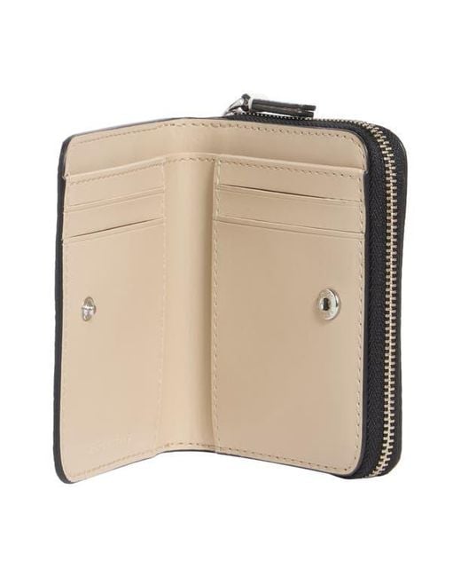 Marc Jacobs Multicolor Mini Compact Leather Wallet