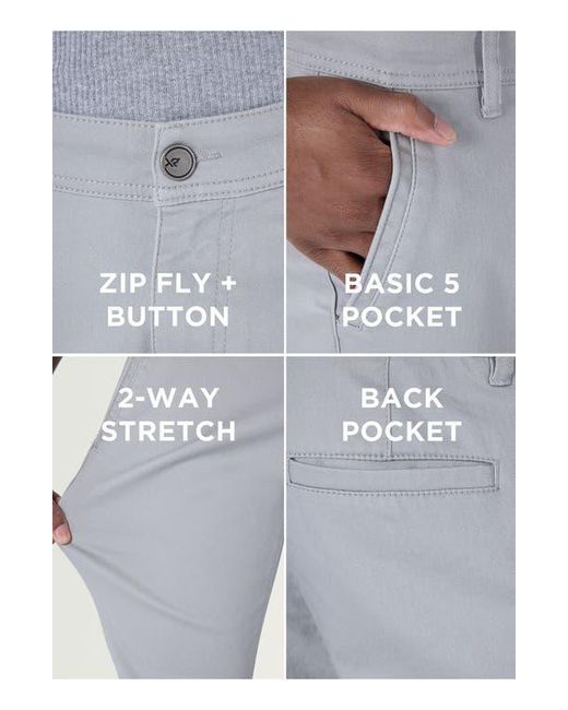 Xray Jeans Gray Commuter Chino Pants for men