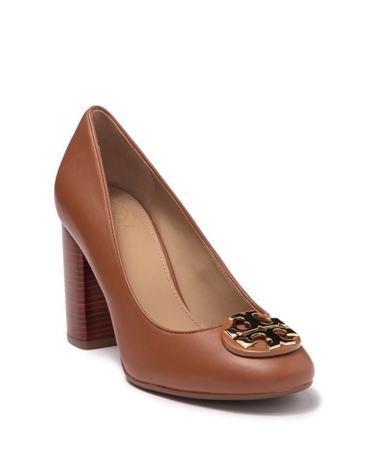 Tory Burch Brown Janey Leather Pump