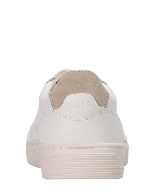 Boss White Rhys Sneaker