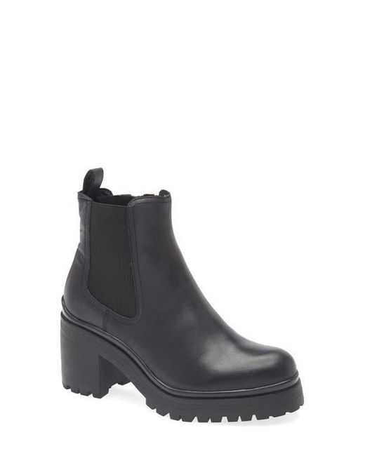Jeffrey Campbell Black Escob Platform Chelsea Boot