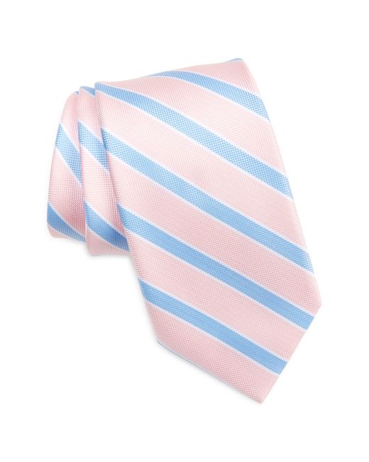 Tommy Hilfiger White Oxford Stripe Tie for men