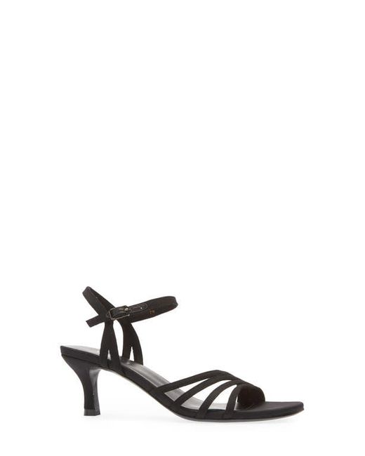 Vaneli Black Mimi Strappy Sandal