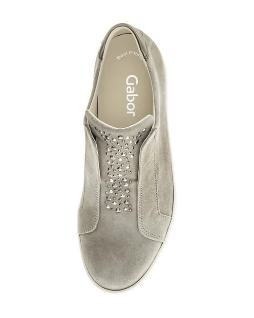 Gabor Multicolor Crystal Studded Sneaker
