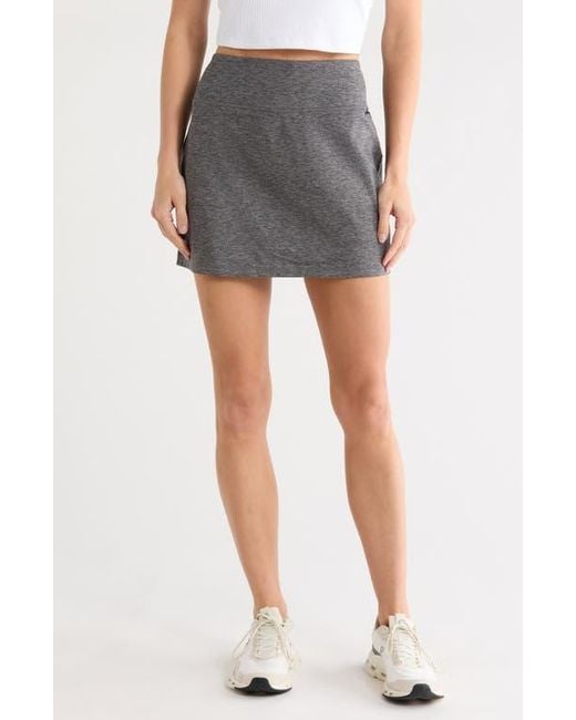 DKNY Black Spacedye Skort