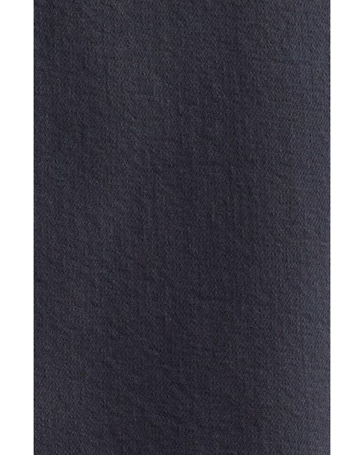FRAME Blue Textured Terry Overshirt for men