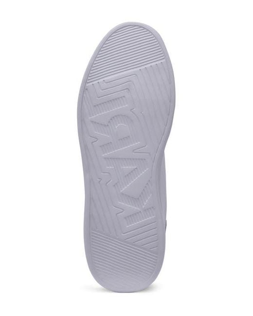 Karl Lagerfeld White Karl Head Patch Racer Toe Sneaker for men