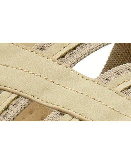 Taryn Rose Metallic Slingback Sandal