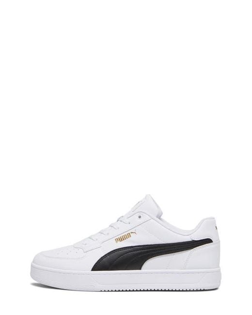 PUMA White Caven 2.0 Sneaker for men