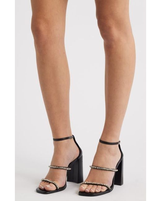 BP. Metallic Nessa Ankle Strap Sandal