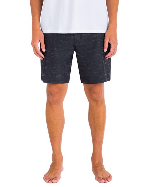 Hurley Blue Cole Cotton Shorts for men