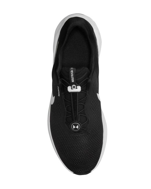 Nike Black Revolution 7 Road Running Shoe for men