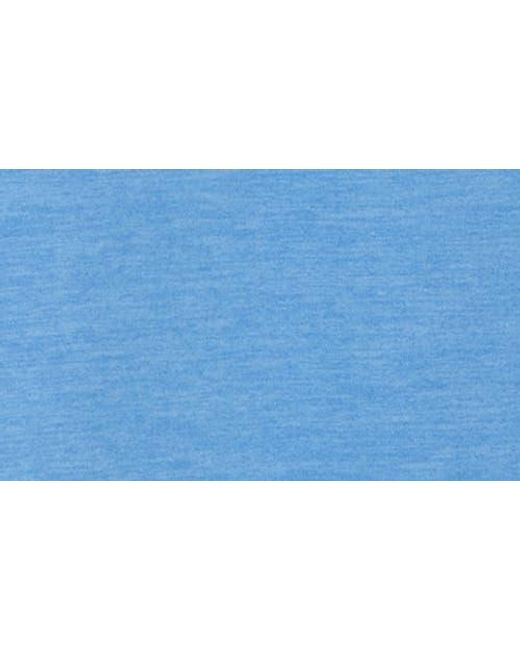 Bugatchi Blue Quarter Zip Performance Pullover for men