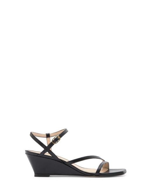 Stuart Weitzman Metallic Oasis 50 Wedge Sandal