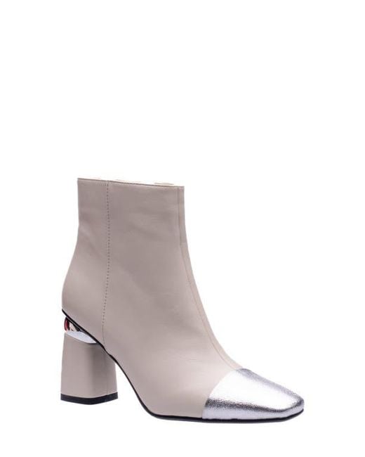 Ninety Union Brown Two-Tone Bootie