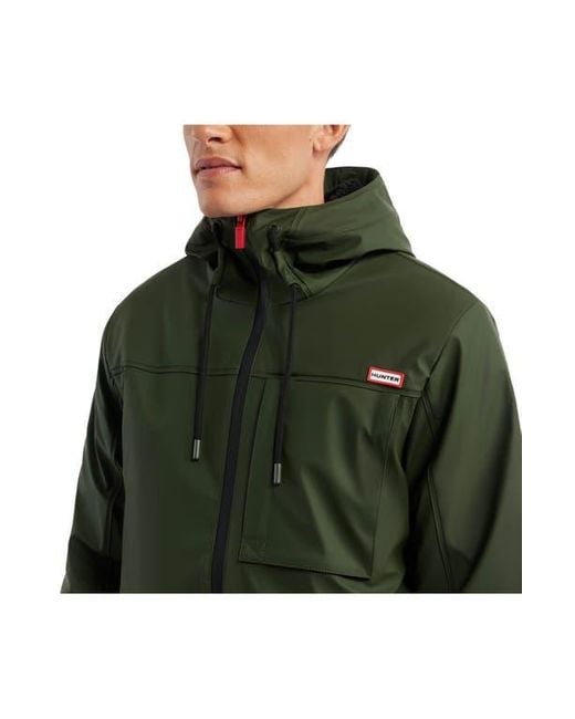 Hunter Green Mill Waterproof Rain Jacket for men