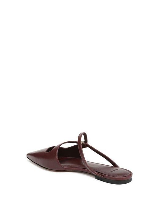 Vince Brown Gilia Strappy Pointed Toe Flat Mule
