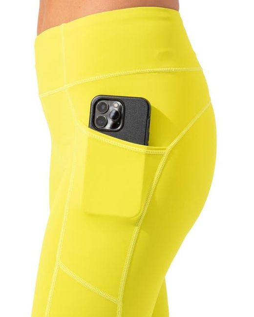 Threads For Thought Yellow Rita High Waist Pocket Leggings