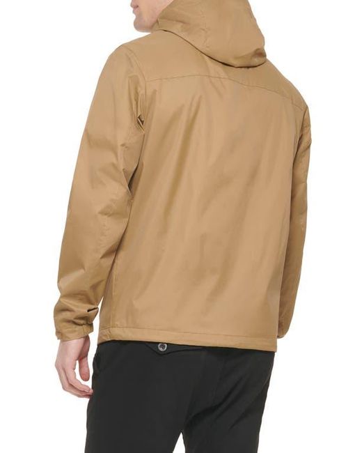 Tommy Hilfiger Green Hooded Rain Slicker Jacket for men