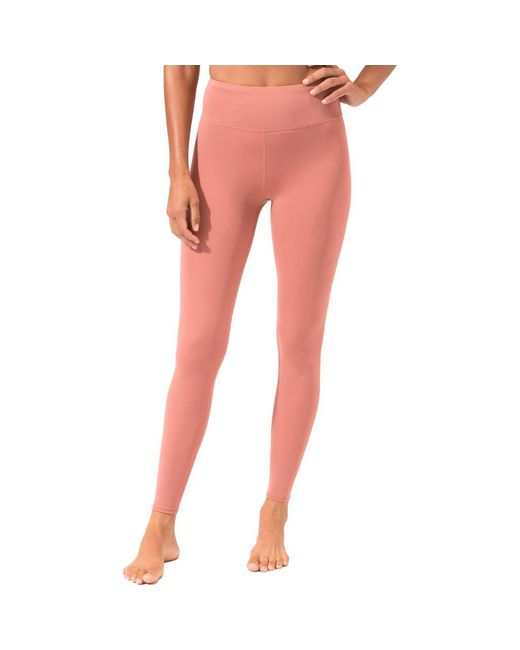 Threads For Thought Red Jackie High Waist Leggings