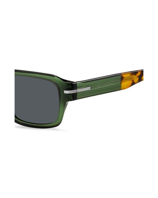 Boss Black 53Mm Rectangular Sunglasses for men