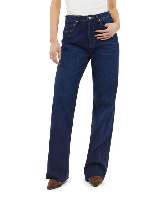 Articles Of Society Blue Jane Wide Leg Jeans