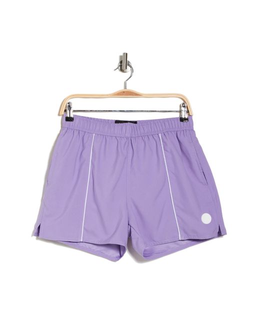 Native Youth Purple Recycled Polyester Swim Trunks for men