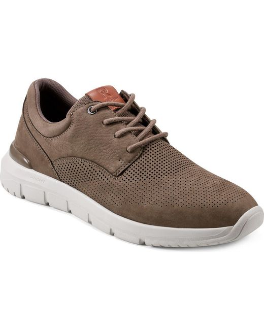 Rockport Brown Jaimie Derby Sneaker for men