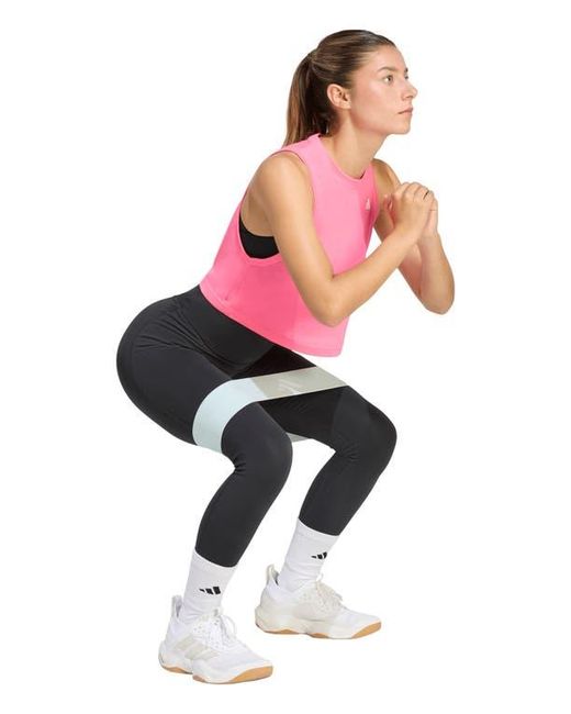 Adidas Pink Training Essentials Tank