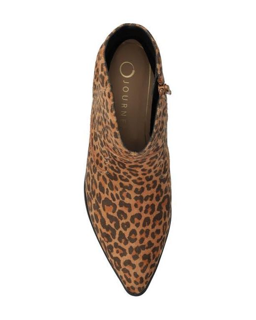 Journee Collection Brown Taliah Western Ankle Boot