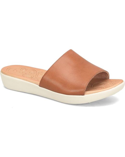 B O C BY BØRN Brown April Slide Sandal