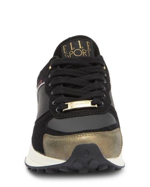 Elle Black Bastille Sneaker