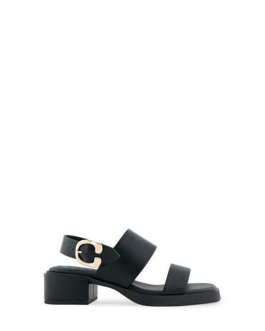 Aerosoles Black Dove Low Heel Sandals