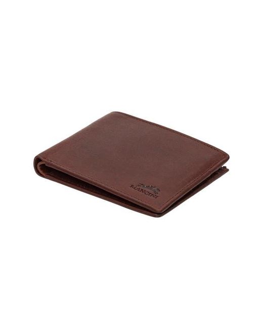 Mancini Brown Rfid Bifold Wallet for men