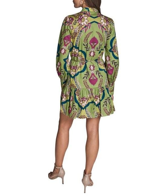 bcbg green floral dress BCBG Max Azria