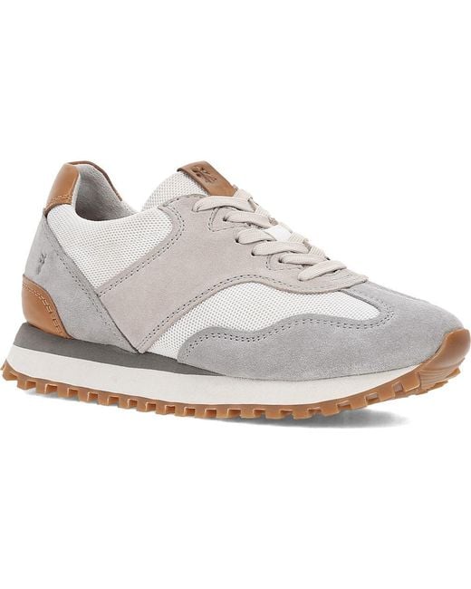 Frye White Edwin Jogger Sneaker for men