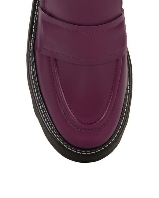 Vince Camuto Purple Chantie Platform Loafer