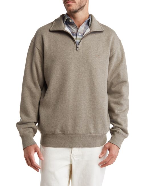Rodd & Gunn Brown Glen Eden Quarter-zip Pullover Sweatshirt for men